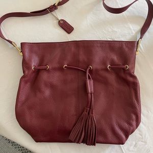 Clarks Burgundy Purse